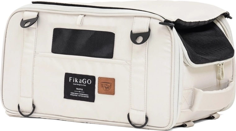 FikaGO transporter podróżny dla psów i kotów truffle creamy cloud