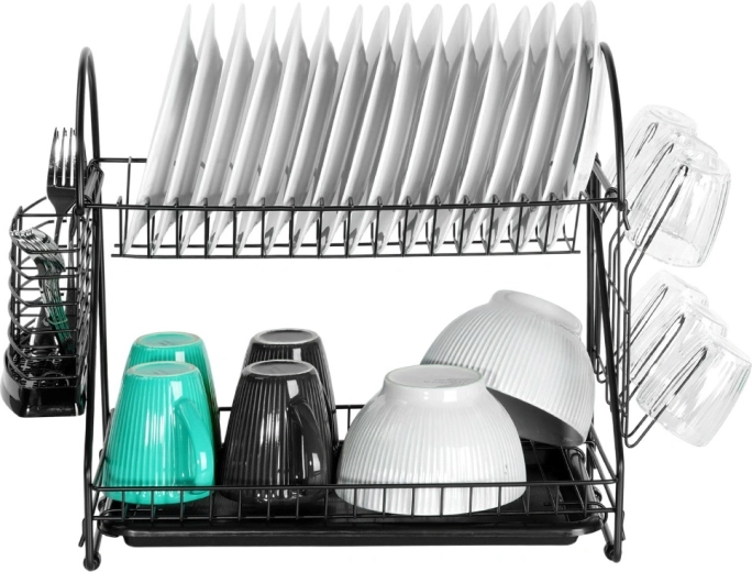 Dwupoziomowa pojemność dla szybkiego suszenia