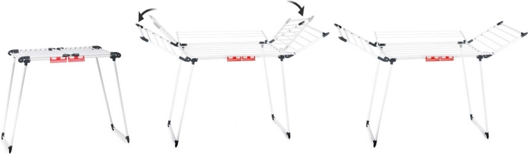 Cztery rozkładane skrzydła