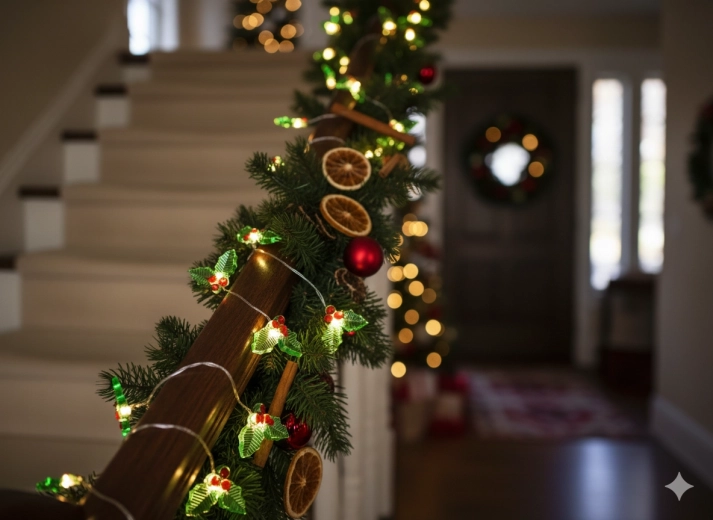 Motyw jemioły dla autentycznej świątecznej dekoracji