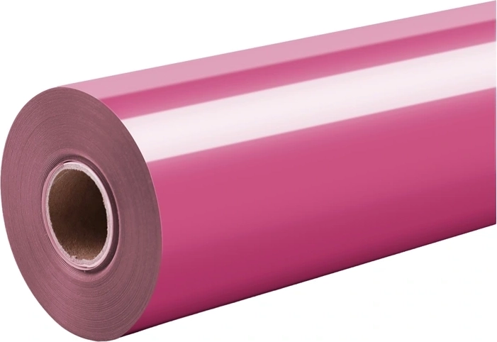 HTVRONT Pure folia termotransferowa 30,5 cm × 1,8 m różowa