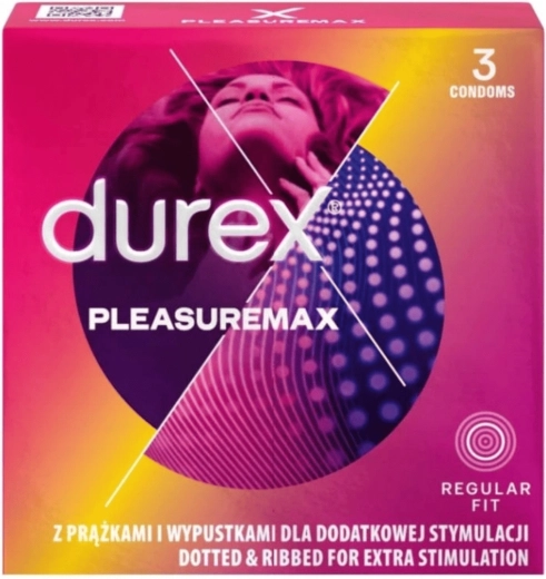 Prezerwatywy Durex Pleasure Me 3 szt.