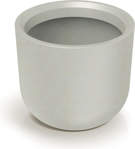 Donica Molta Round High 40 cm piaskowa