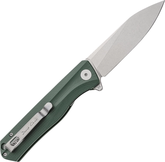 Wytrzymała stal D2 z wykończeniem stonewash