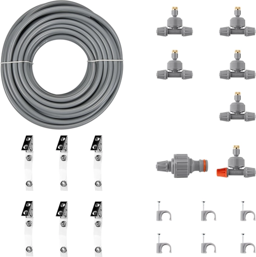 ogrodowy system zamgławiania WHITE LINE 8 m