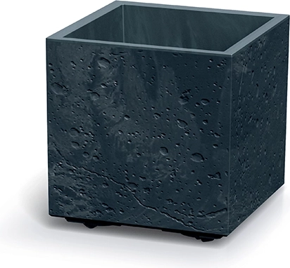 Donica Sierra Square z efektem betonu 28,8 × 28,8 cm, antracyt