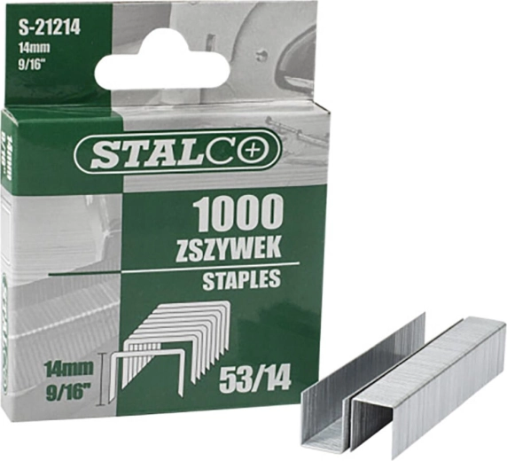 Zszywki do zszywacza 12 mm STALCO, typ A (1000 szt.)