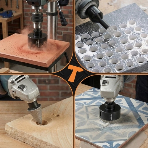 Szeroki zakres średnic i stożkowy frez 2–50 mm