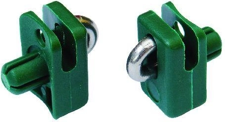 Zacisk do drutu napinającego nierdzewny/ocynkowany – zestaw 10 szt.