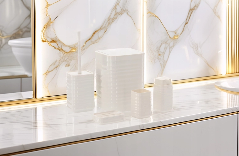 Nowoczesny żebrowany, kwadratowy design