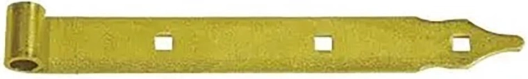 Zawias pasowy 300 × 3 mm z trzpieniem 10 mm, żółto ocynkowany