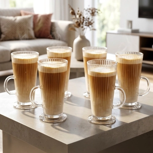 Zestaw 6 szt. o pojemności 270 ml – idealny do latte