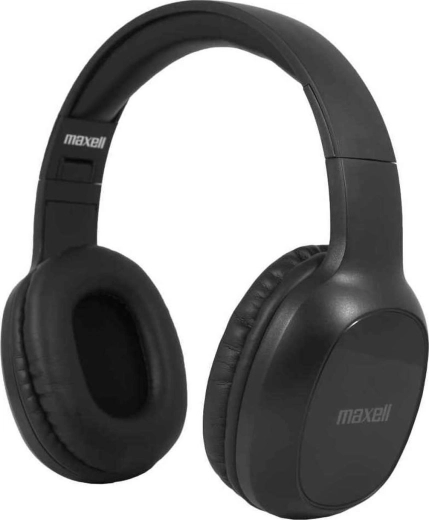Bezprzewodowe słuchawki Bluetooth Maxell BT Bass13 HD1 czarne