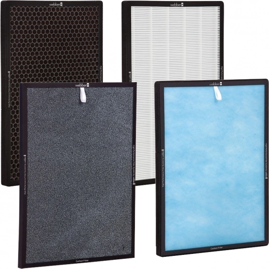 Zestaw filtrów do oczyszczacza powietrza WEBBER AP9405 / AP9405B