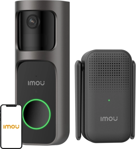 Zestaw Imou Doorbell 2S Kit – bezprzewodowy wideodzwonek 2K