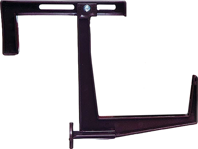 Regulowany balkonowy uchwyt na skrzynki 15 × 13 cm, terakota