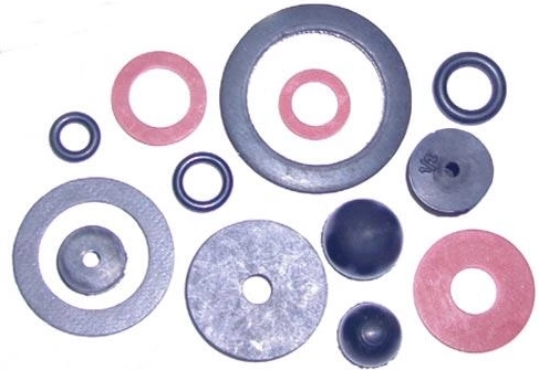 Zestaw uszczelek EPDM do wody i ogrzewania, 37 szt.