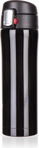 Termos podróżny BODO 0,43 l ze stali nierdzewnej – czarny