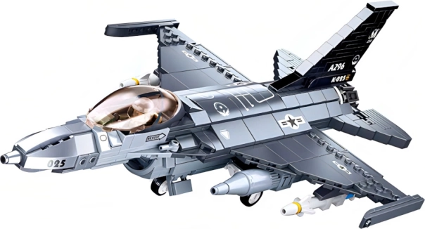 Sluban Model Bricks myśliwiec F-16 Falcon klocki 521 elementów