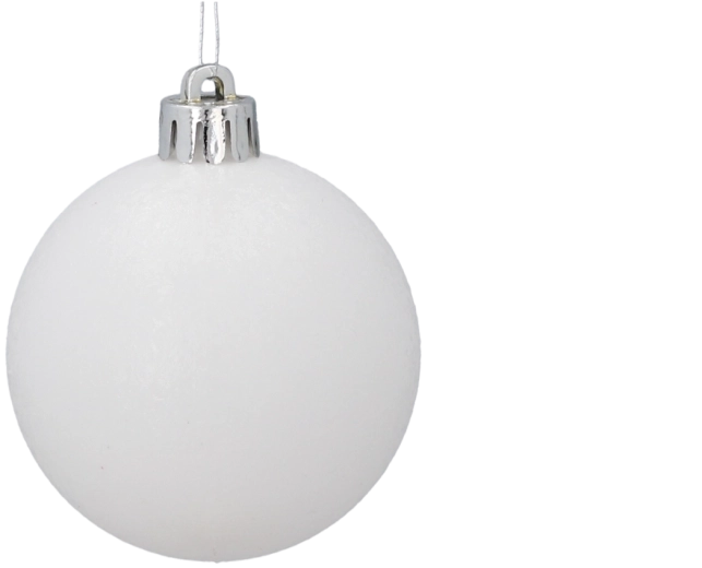 Gładka bombka gotowa na dekor DIY