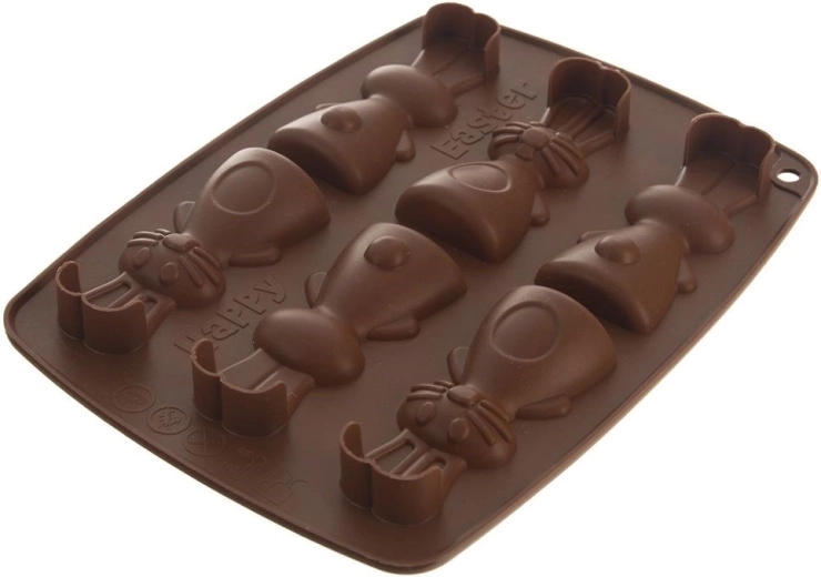 6 szczegółowych kształtów króliczków jednocześnie