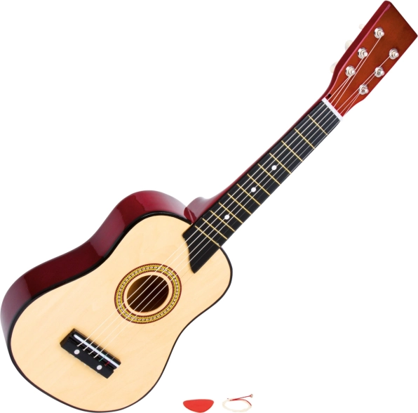 dziecięca drewniana gitara SMALL FOOT naturalna