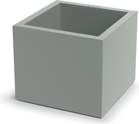 Donica Cubla Square 38 cm betonowa szarość
