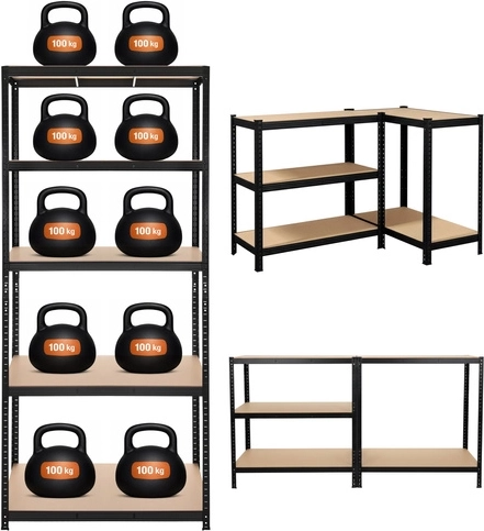 Udźwig do 200 kg na półkę