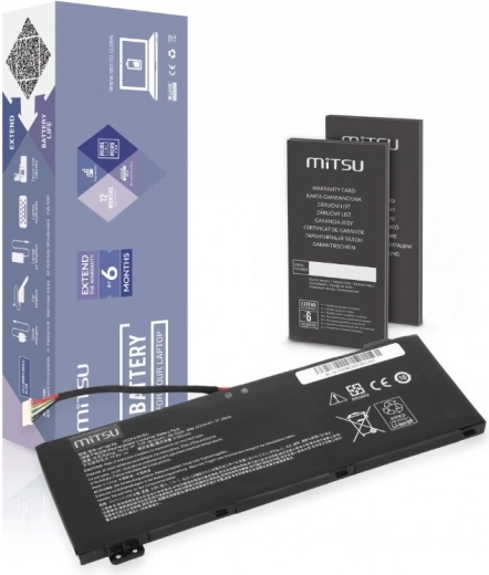 Bateria Mitsu do Acer Nitro AN515-54 i AN517-51 3815 mAh