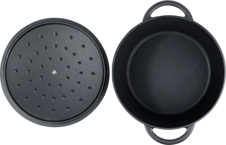 Konstrukcja w całości z żeliwa dla idealnego ciepła