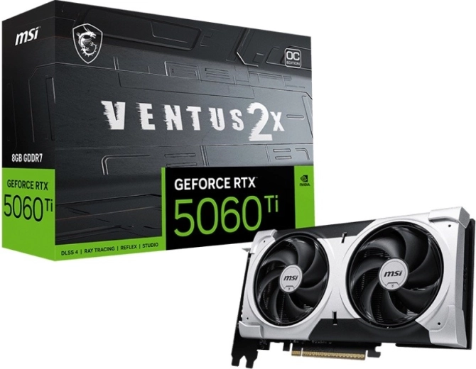 Karta graficzna GeForce RTX 5060 Ti 8GB Ventus 2X OC Plus