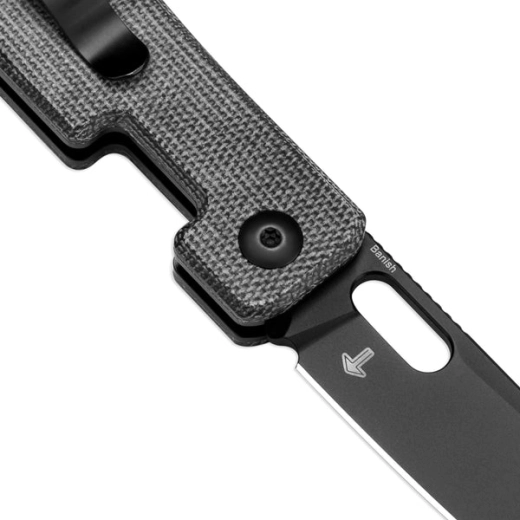 Wygodna Micarta i głęboki klips