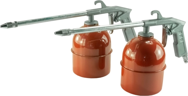 Zestaw pneumatycznych olejowych pistoletów natryskowych 900 ml – 2 sztuki