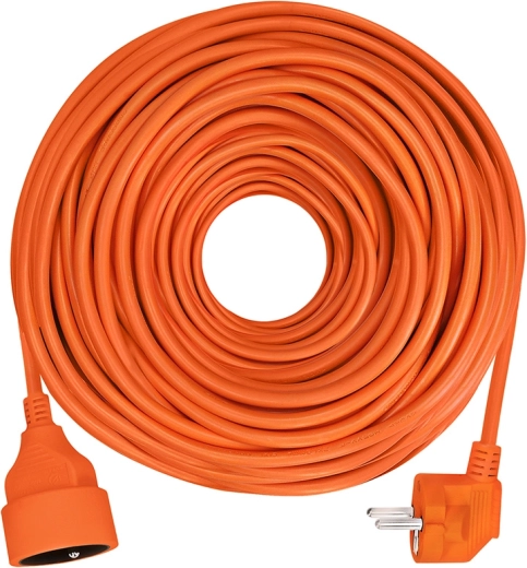 Przedłużacz Solight ze złączem, 1 gniazdo, 25 m, 3 × 1,5 mm², pomarańczowy - 1 sztuka