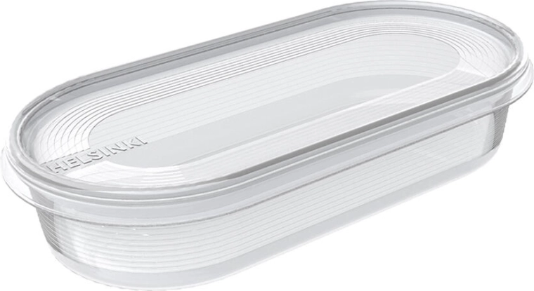 Owalne pudełko na żywność HELSINKI 0,4 l