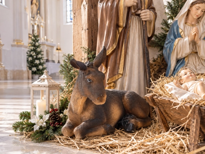 Do większej sceny bożonarodzeniowej