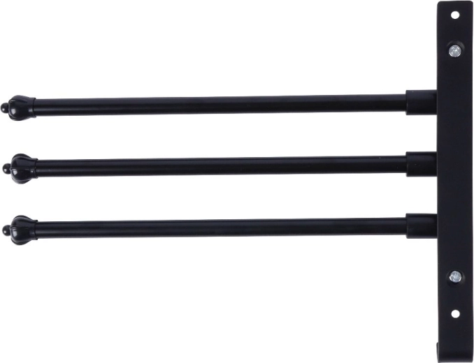 Wytrzymała aluminiowa konstrukcja w matowej czerni