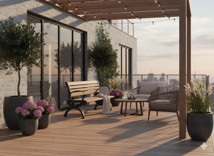 Stylowy dodatek do tarasów i ogrodów