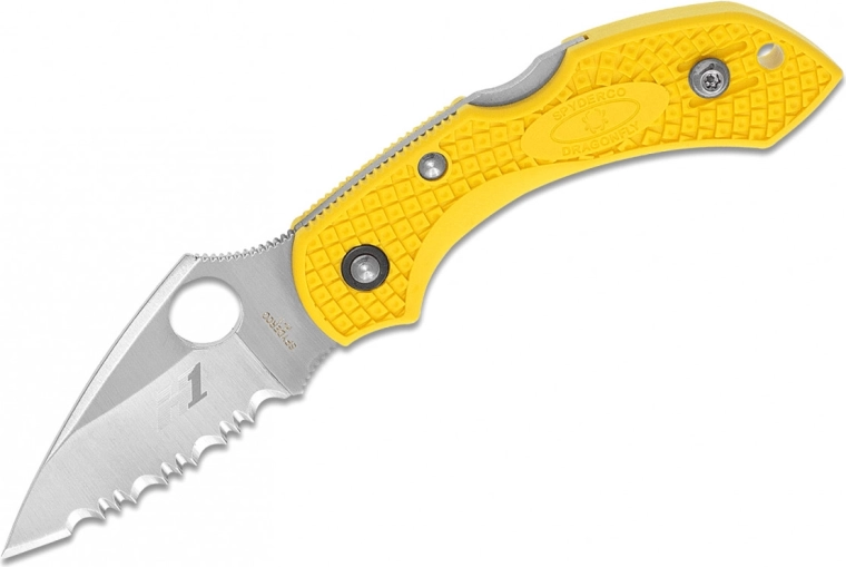 Spyderco Dragonfly 2 Salt lekki ząbkowany nóż kieszonkowy