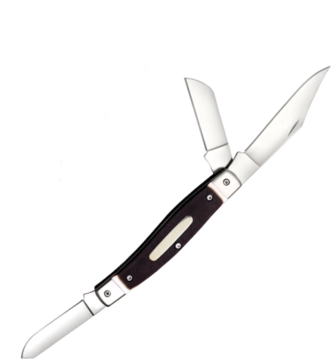 Scyzoryk składany Cold Steel Gentleman’s Stockman Jigged Bone z trzema ostrzami