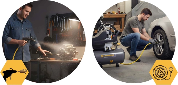 Jeden kompresor – wiele zadań