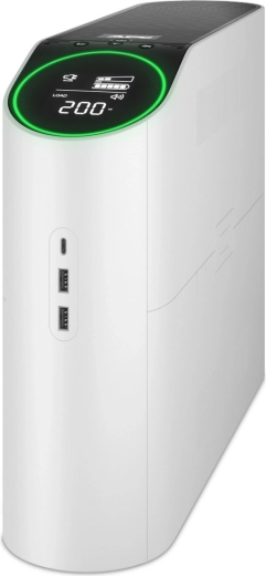Zasilacz awaryjny APC Back-UPS Pro 2200VA do grania, 230 V, czysta sinusoida, LCD, biały, Schuko