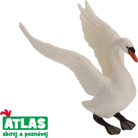 Figurka łabędzia 10 cm