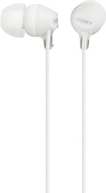 Słuchawki Sony MDR-EX15AP z mikrofonem białe