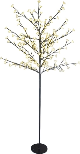 Świąteczne drzewko LED 150 cm ze 150 ciepłobiałymi diodami LED