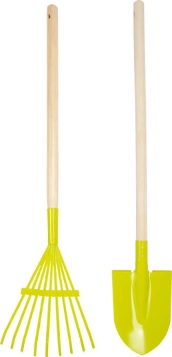 Wytrzymałe narzędzia z drewnianymi trzonkami