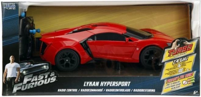 Szybcy i wściekli – zdalnie sterowany samochód Lykan Hypersport