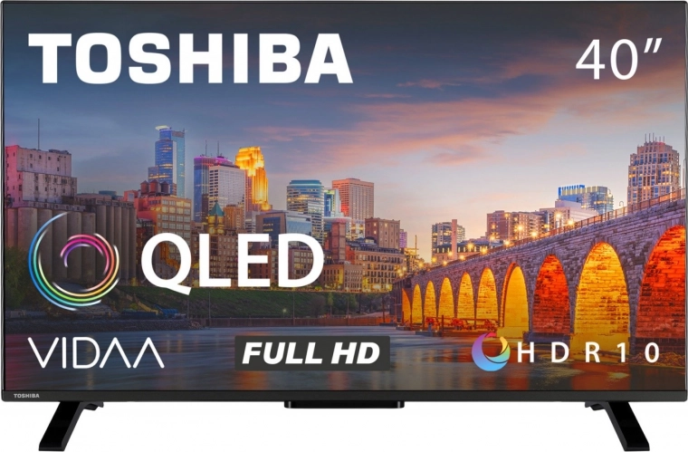 Telewizor LED 40" TOSHIBA 40QV2F63DG