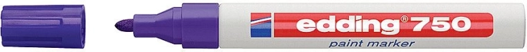 Lakierowy marker Edding 750 fioletowy