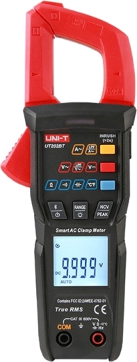 Uni-T UT202BT inteligentny multimetr cęgowy z Bluetooth